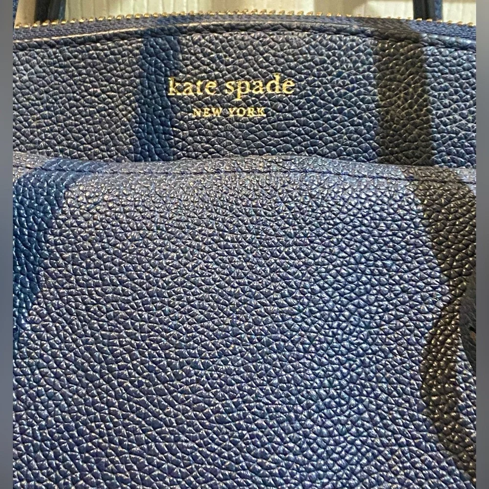 Kate Spade Navy Blue Satchell Purse